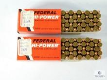 Federal Hi-Power .22LR Ammo, Two Full Boxes