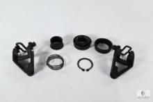 AR-15 Gas Block and Forward Grip Nuts