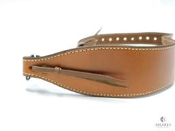 Leather Triple K Cobra Rifle Sling with Swivels