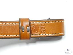 Leather Triple K Cobra Rifle Sling with Swivels