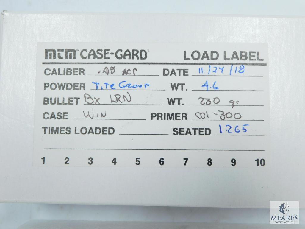 100 Rounds .45 ACP