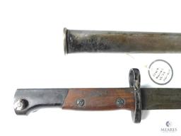 Mauser Style Bayonet with Hollow Ground Dagger Blade