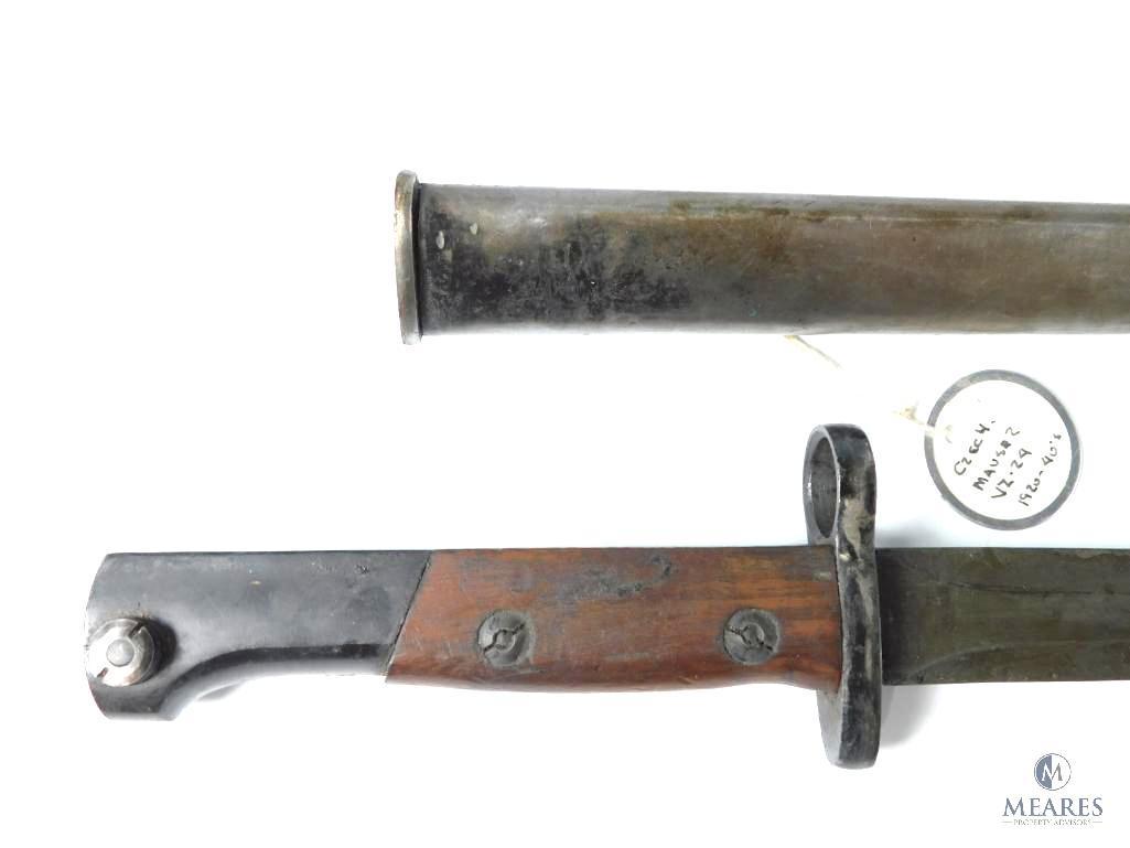 Mauser Style Bayonet with Hollow Ground Dagger Blade