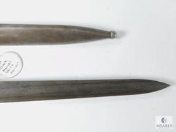 Mauser Style Bayonet with Hollow Ground Dagger Blade