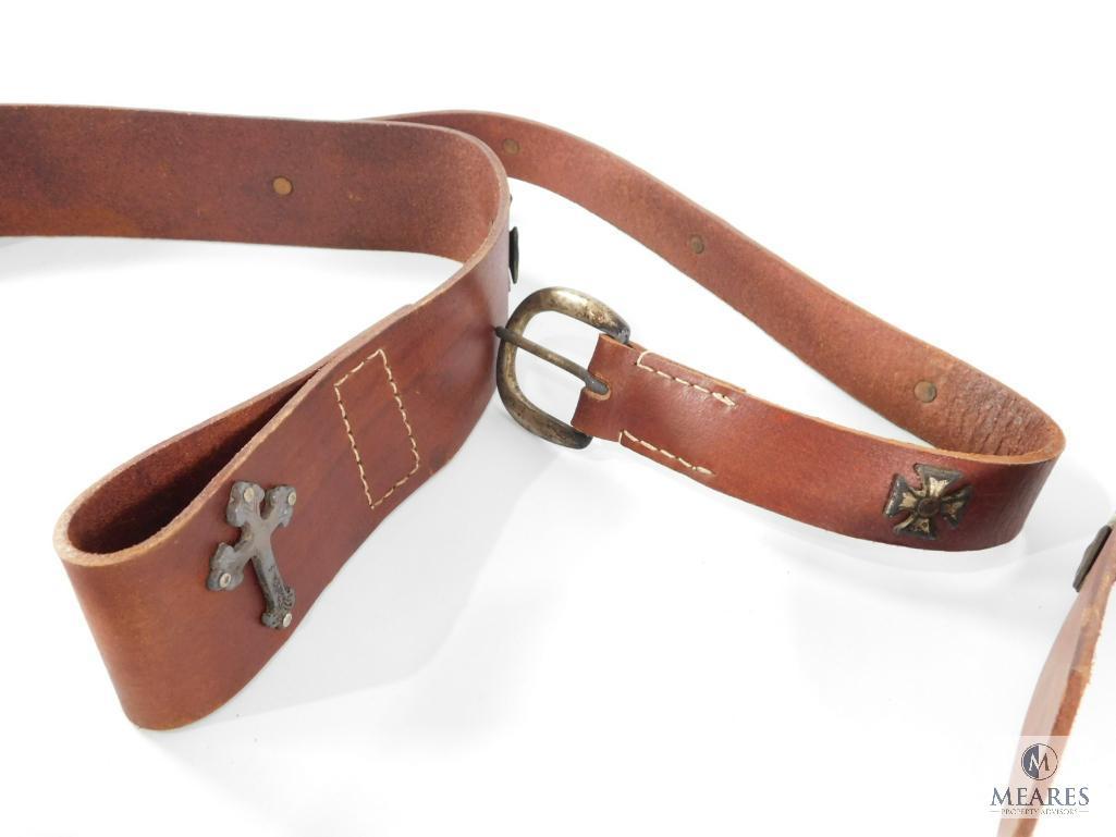 Knights Templar Accolade Sword Belt