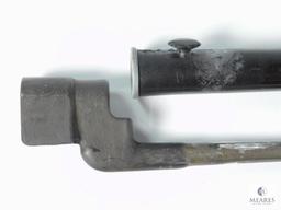 Enfield No. 4 Mkv II Spike Bayonet with Scabbard