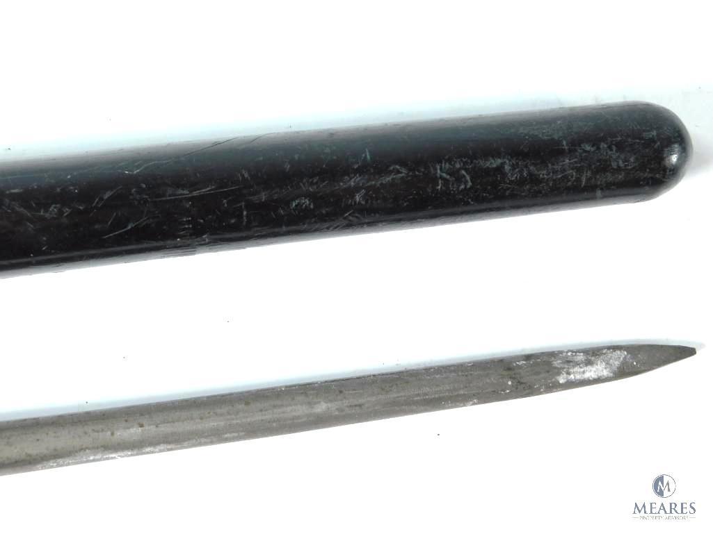 Enfield No. 4 Mkv II Spike Bayonet with Scabbard