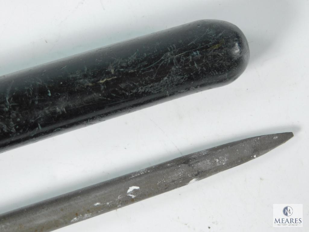 Enfield No. 4 Mkv II Spike Bayonet with Scabbard