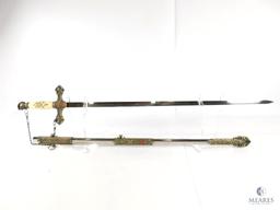 Ceremonial Knights Templar Sword