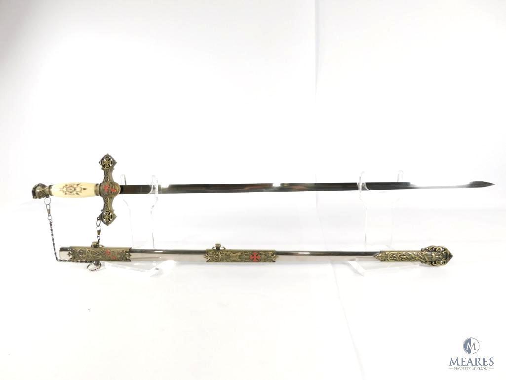 Ceremonial Knights Templar Sword