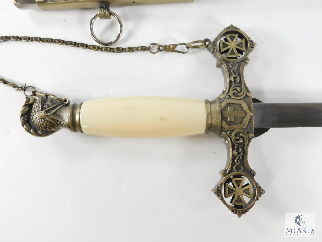 Ceremonial Knights Templar Sword