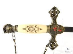 Ceremonial Knights Templar Sword