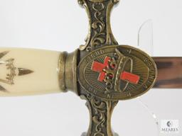 Ceremonial Knights Templar Sword