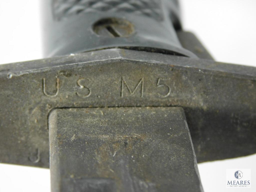 US M5 Bayonet Manufactured by J&D Tool Co.