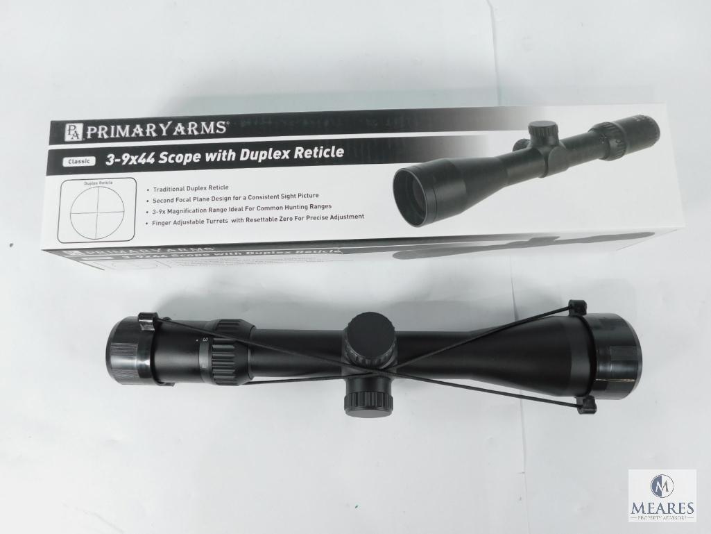 Primary Arms 3-9x44 Scope with Duplex Reticle