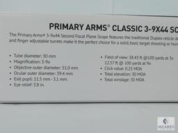 Primary Arms 3-9x44 Scope with Duplex Reticle