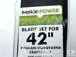 42" Lawnmower Blades Set of Two