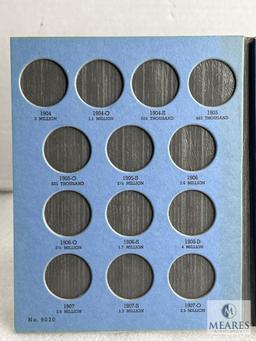 Incomplete - Barber Half Dollar Book with Four Halves