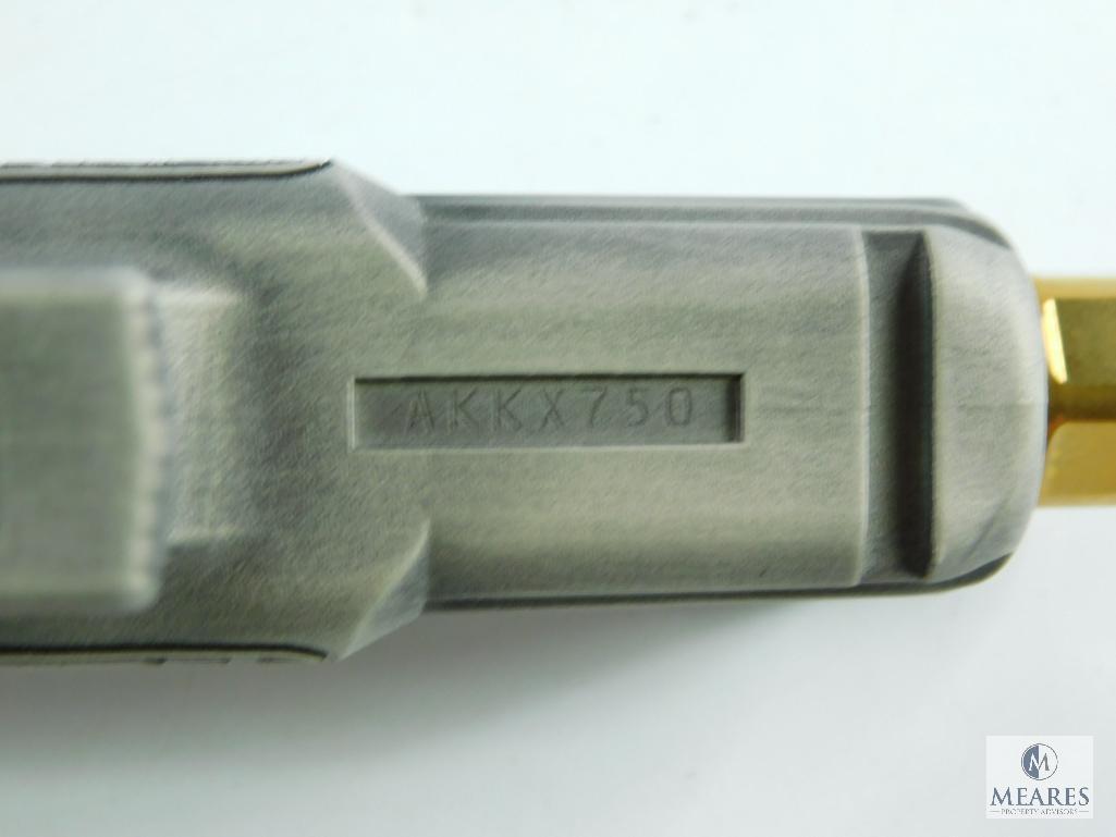 NEW - Glock 19 Gen 3 Custom "Trump 2024" Compact Handgun 9mm Luger 15rd - 4.6" Gold Barrel