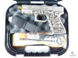 NEW - Glock 19 Gen 3 Custom "Trump 2024" Compact Handgun 9mm Luger 15rd - 4.6" Gold Barrel