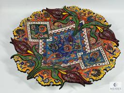 Gorgeous Hand Made Yonukoglu Gini Decorative Wall Plate