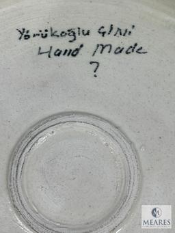Gorgeous Hand Made Yonukoglu Gini Decorative Wall Plate