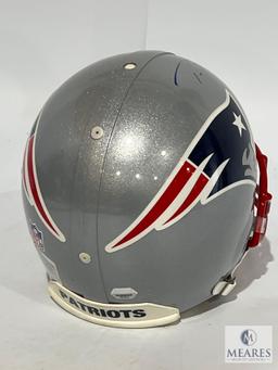 Tom Brady Patriots Helmet - Smudged Signature