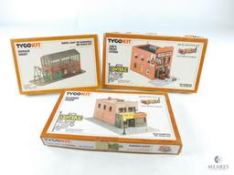 Three TYCOKIT Unassembled HO Scale Kits