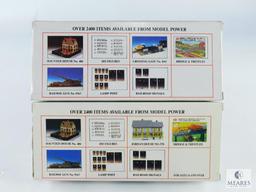 Two Model Power HO Scale Pennsylvania Railroad 45' Heavyweight Open Vestible Passenger Car