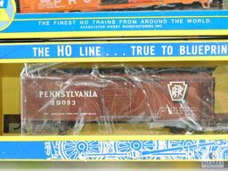 Two AHM HO Scale Box Cars