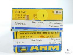 Two AHM HO Scale Box Cars