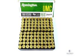 Remington UMC 9mm Luger 115 Gr. JHP Ammo - 100 Rounds