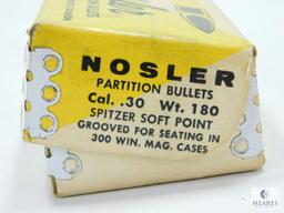 Nosler Partition Bullets, Cal. .30, Wt. 180