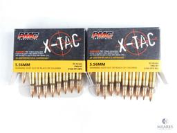 40 Rounds PMC X-Tac 5.56mm, 55 Grain FMJ-BT