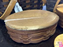 Group of Longaberger Baskets