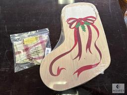 Longaberger Basket 2014 Stocking Basket with Liner