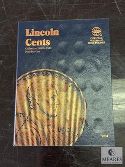 Empty Lincoln Cent Collector Books