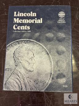 Empty Lincoln Cent Collector Books