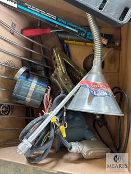 Mixed Lot of Hand Tools and Hardware