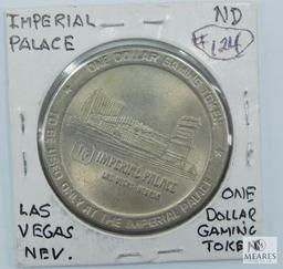 Imperial Palace $1.00 Gaming Token, Las Vegas Nev.