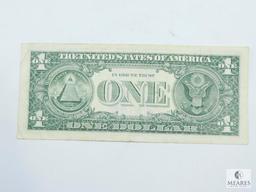 2006 $1.00 Federal Reserve Star Note, Very Low Serial #