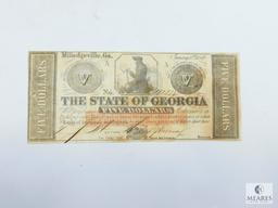 Milledgeville, GA, Jan. 15th 1862 Gem Crisp UNC, Serial #181332