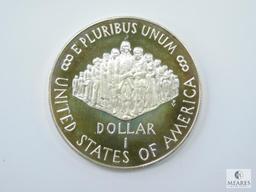 1987-S Deep Cameo Proof Constitution Commem. Silver Dollar