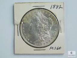 1882 Morgan Silver Dollar