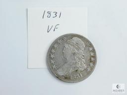 1831 Capped Bust Half Dollar