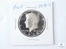 1978-S Proof Kennedy Half Dollar