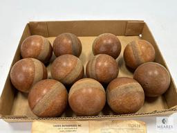 Group of 12 Vintage Skee-Ball or Carnival Game Balls