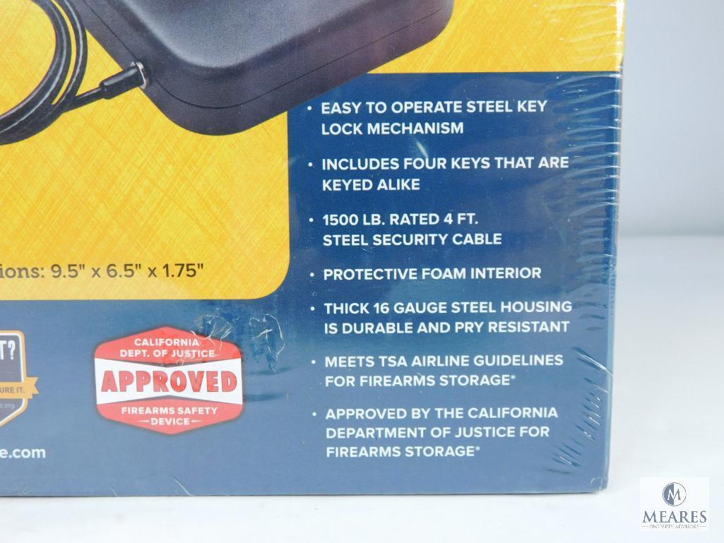 Set of SnapSafe Lock Boxes with Four Keys, Thick 16 Gauge Steel