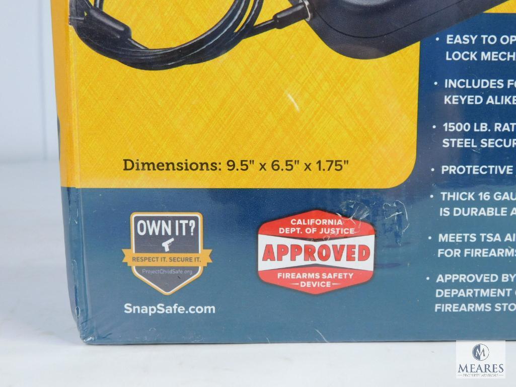 Set of SnapSafe Lock Boxes with Four Keys, Thick 16 Gauge Steel