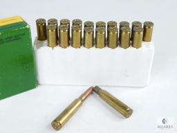Eight Rounds and 12 Casings of Remington 7mm Mauser - 175-grain Soft Point